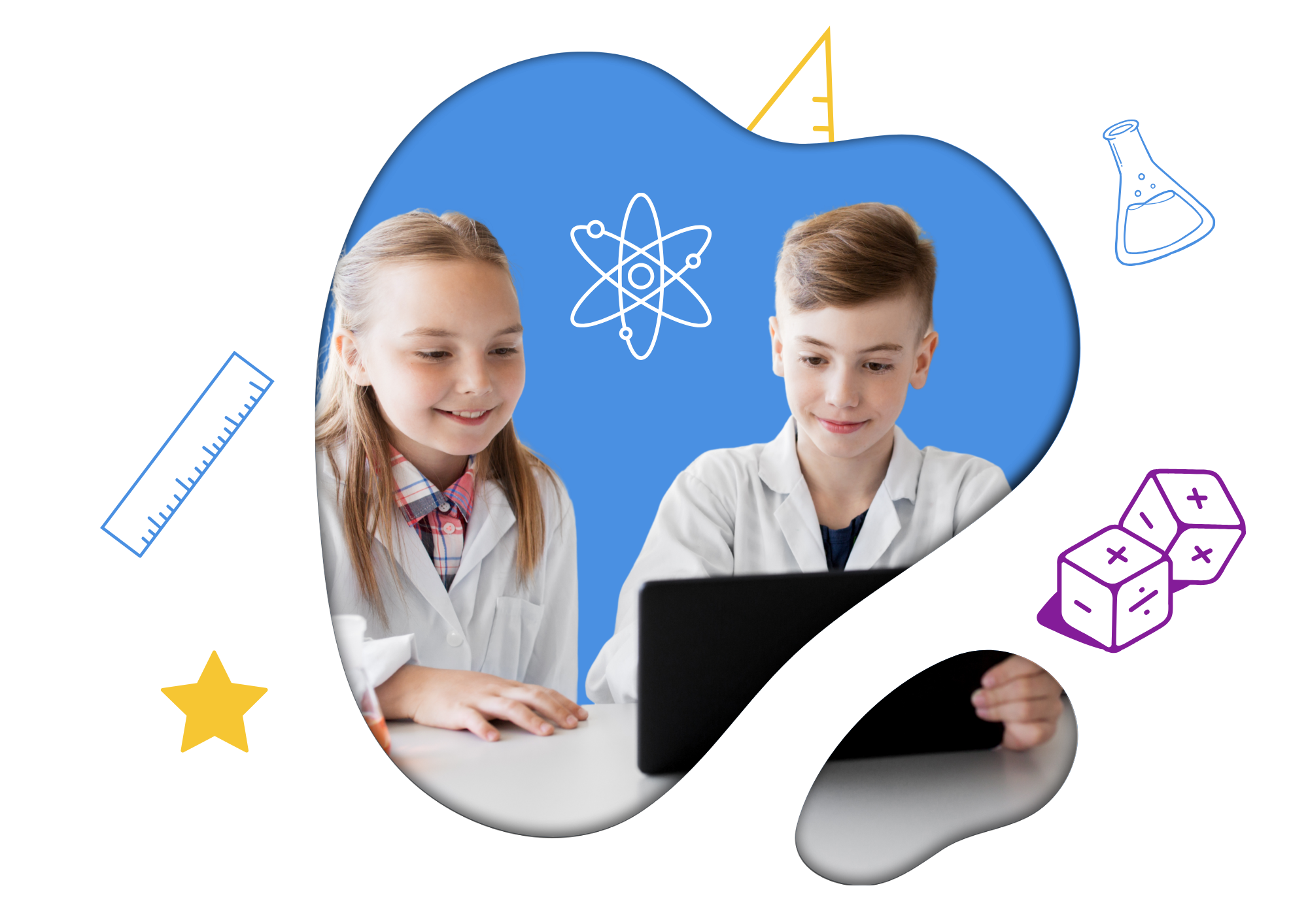 Interactive mathematics and science learning for children